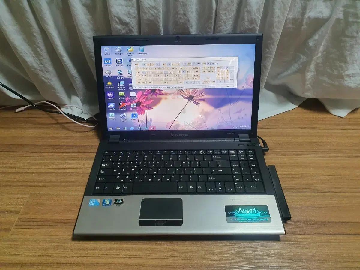 부품용 LG노트북 LGA51 키보드고장