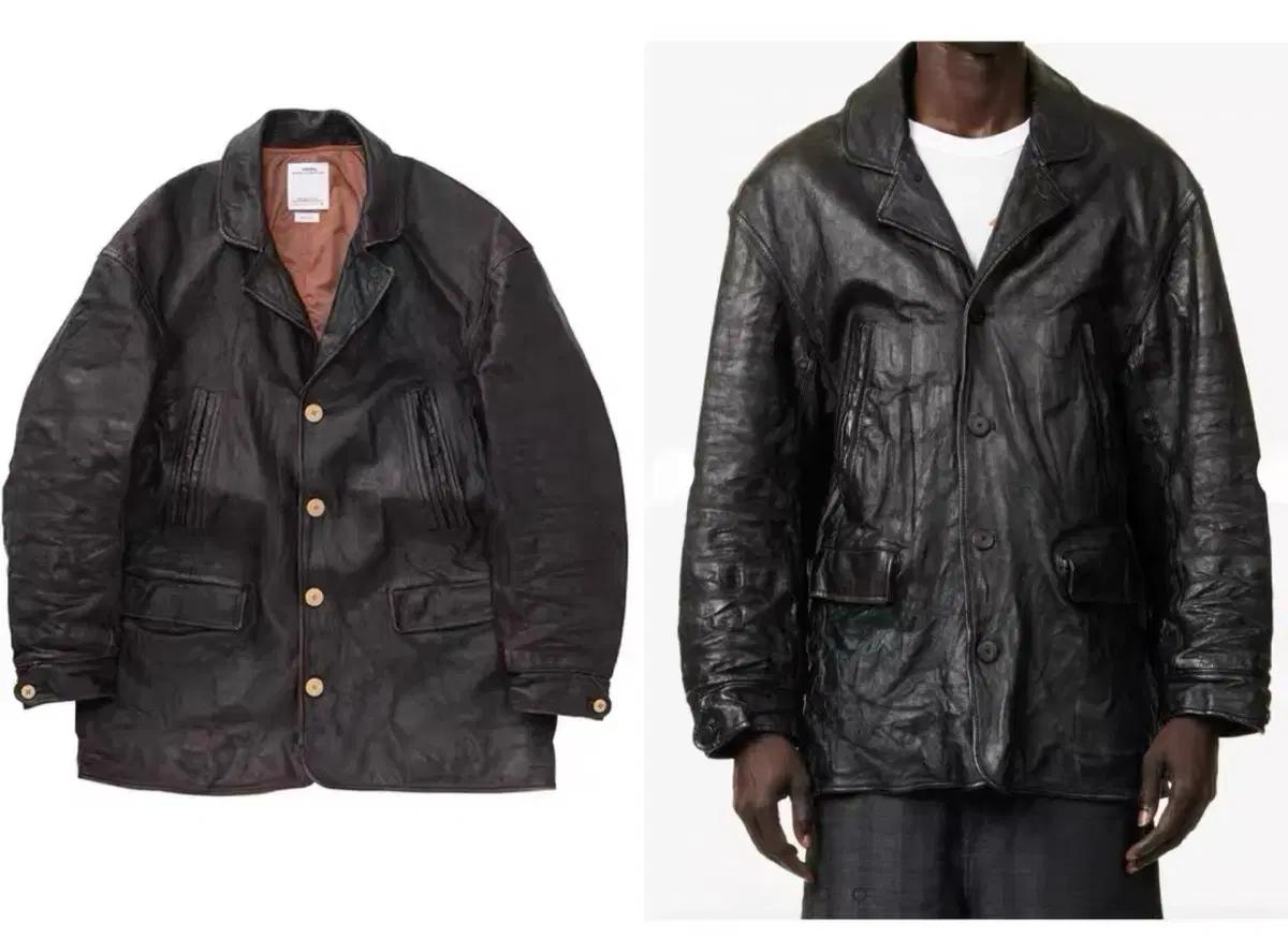 [5]비즈빔25AW Hudson Coat IT 허드슨 말가죽 코트