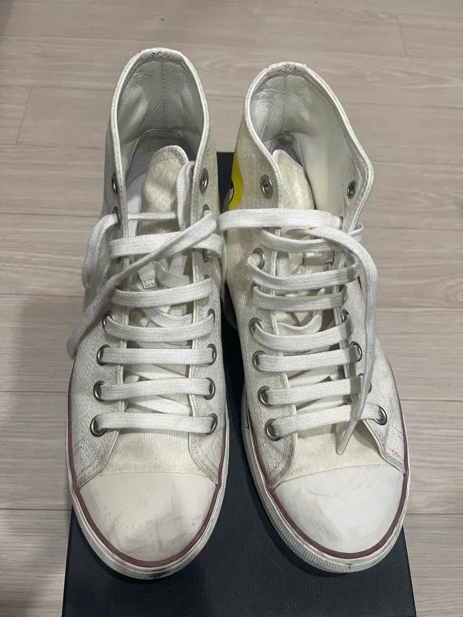 (정품) Vetements 배트멍 캔버스 하이탑 스니커즈 37