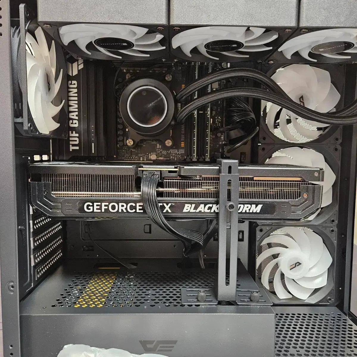 (새제품) 풀박스 9800x3d + 4080 본체 판매합니다