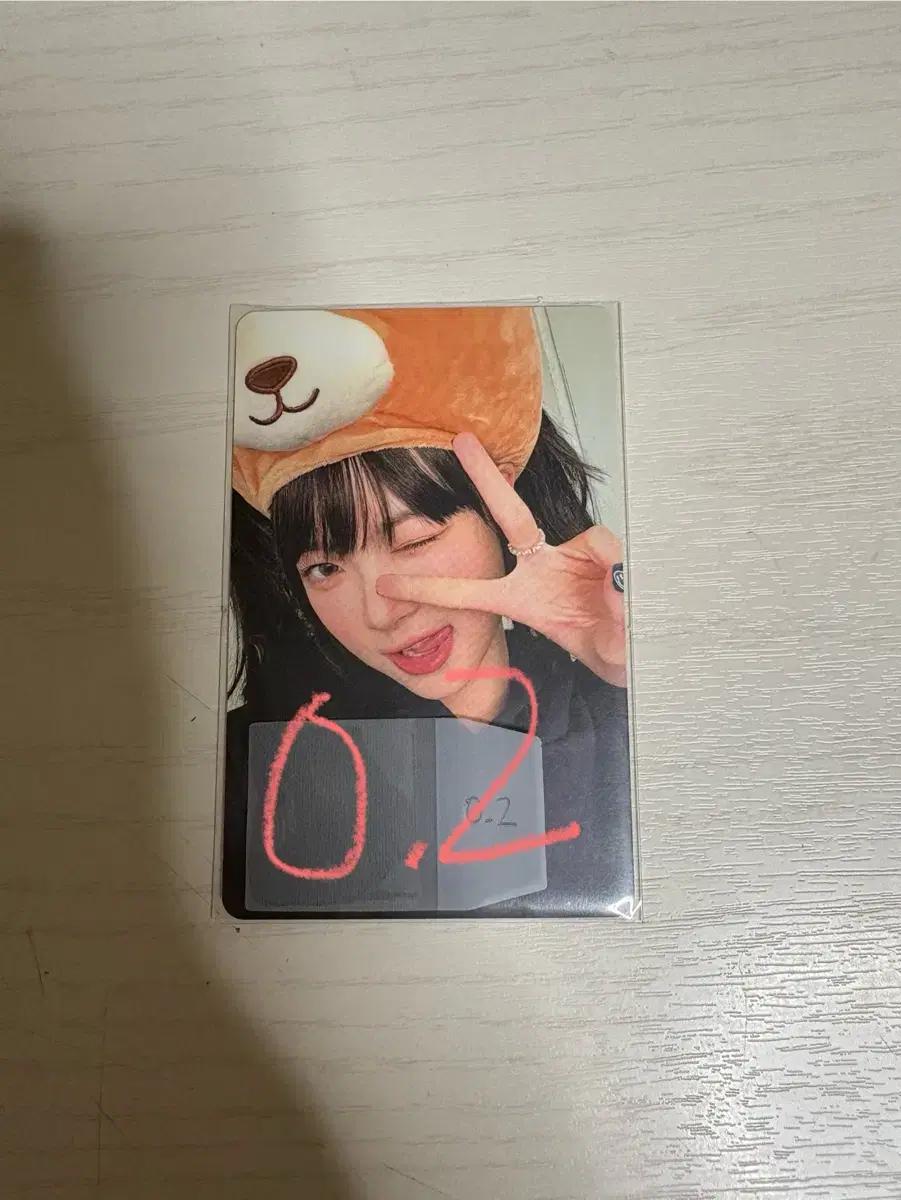 르세라핌 은채 포카 팝니다!