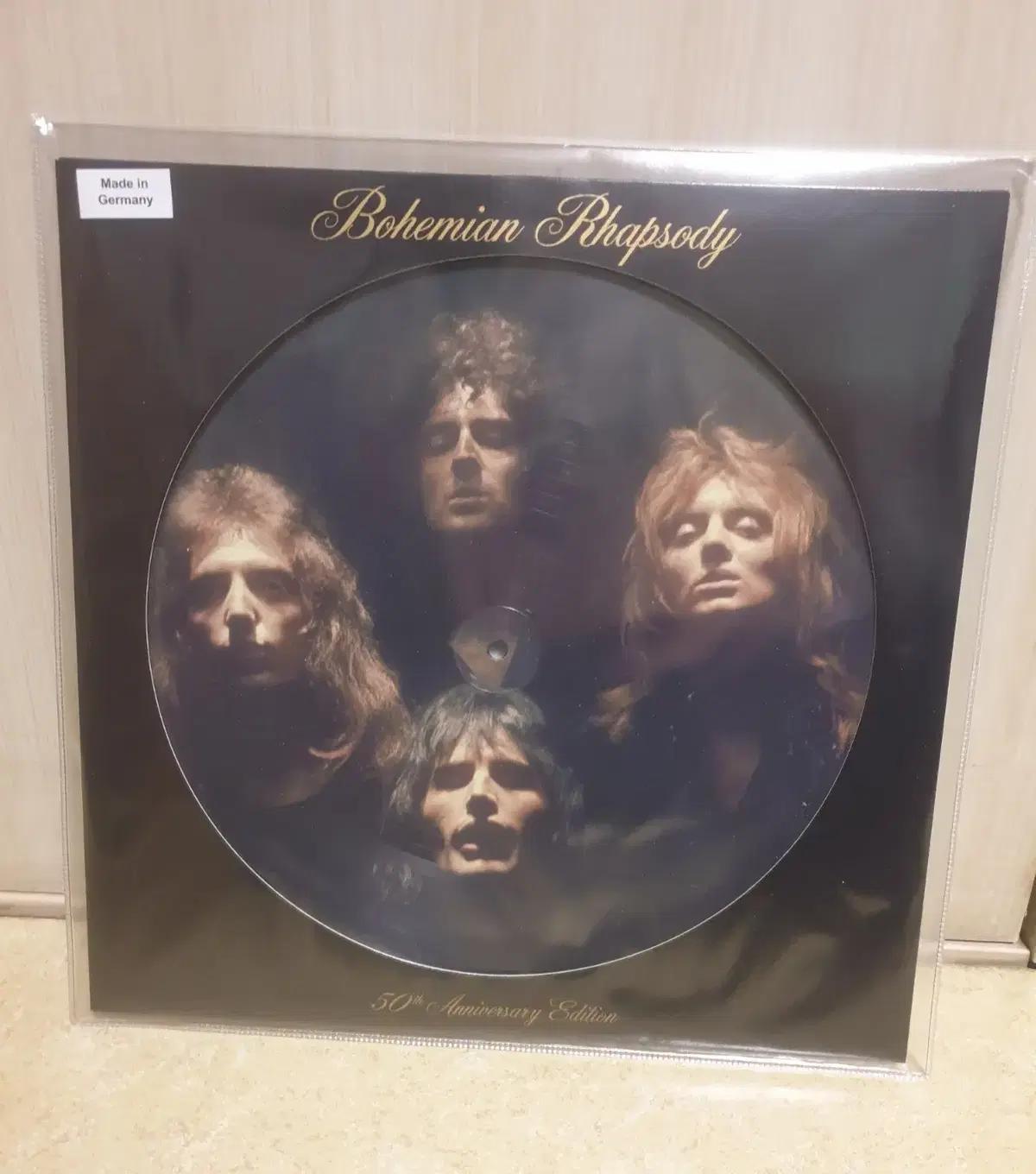 Queen 퀸 Bohemian Rhapsody 50주년 픽쳐 LP