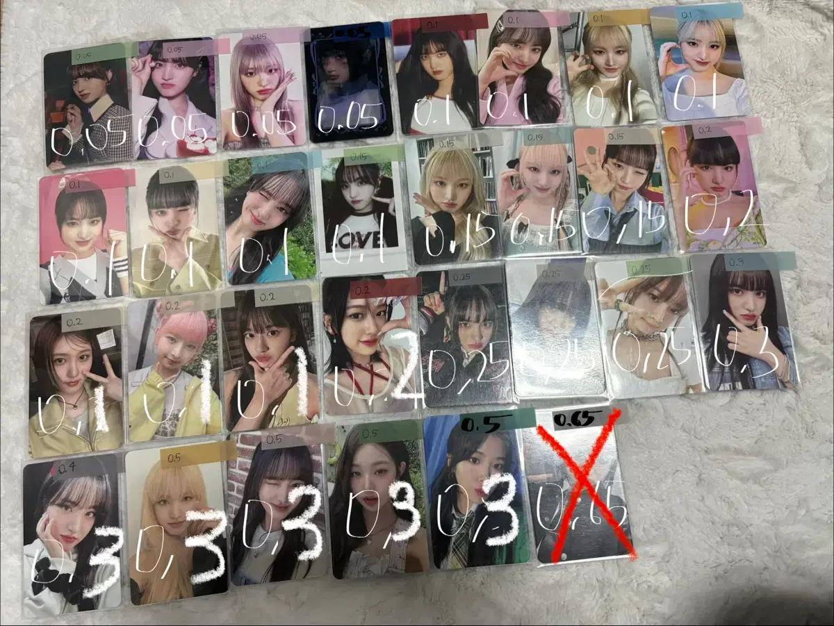 아이브 리즈 위주 포토카드 싸게 팔아요