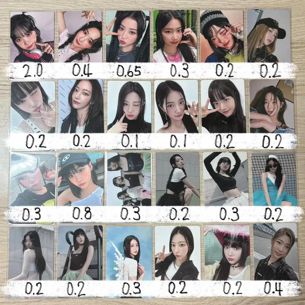 르세라핌 특전,앨범 포카