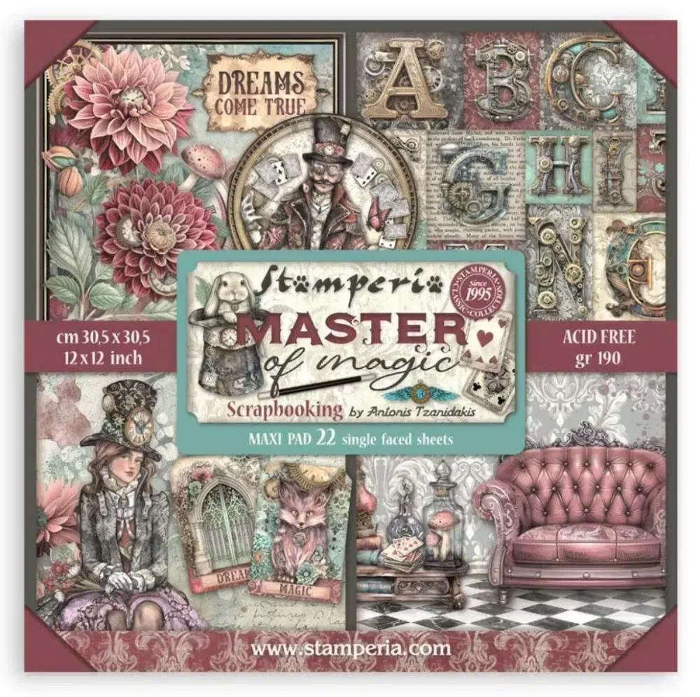 스탬페리아 Master of Magic 스크랩북 패드