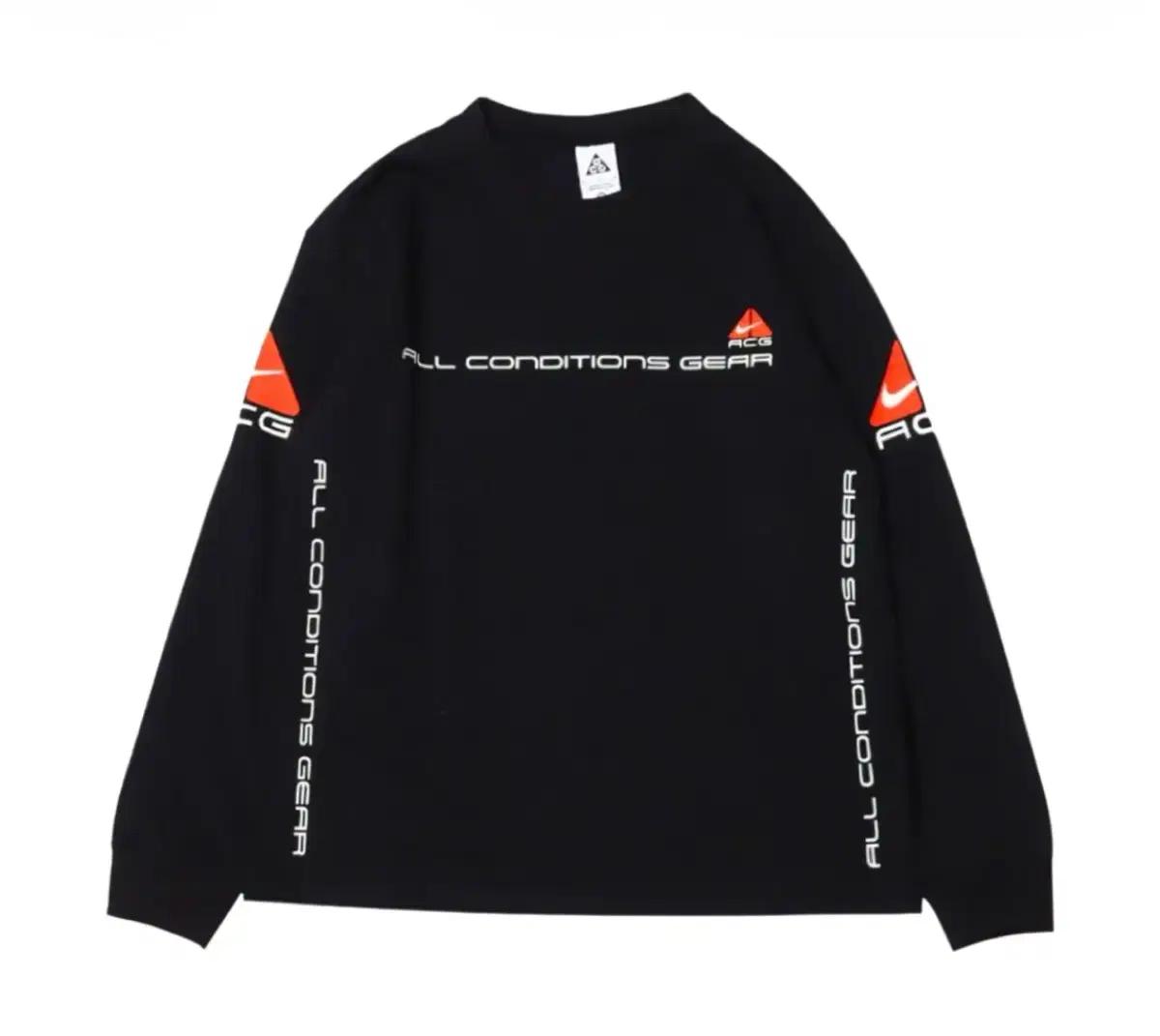 나이키 acg 시즈널 렁스 롱슬리브 긴팔 티셔츠 DV9638-010