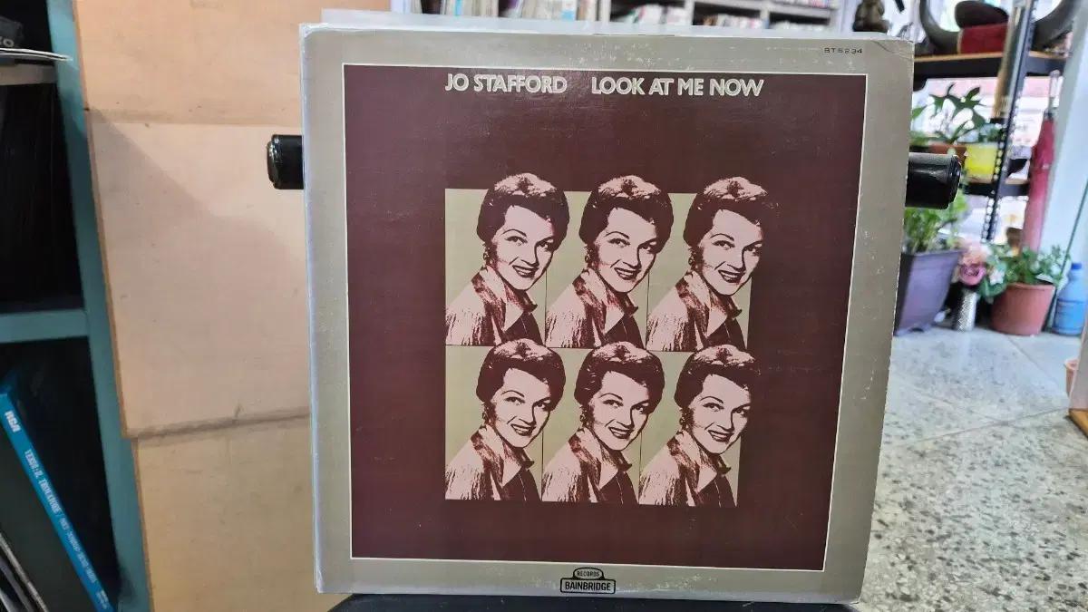 조 스태포드 Look at me now LP 음반