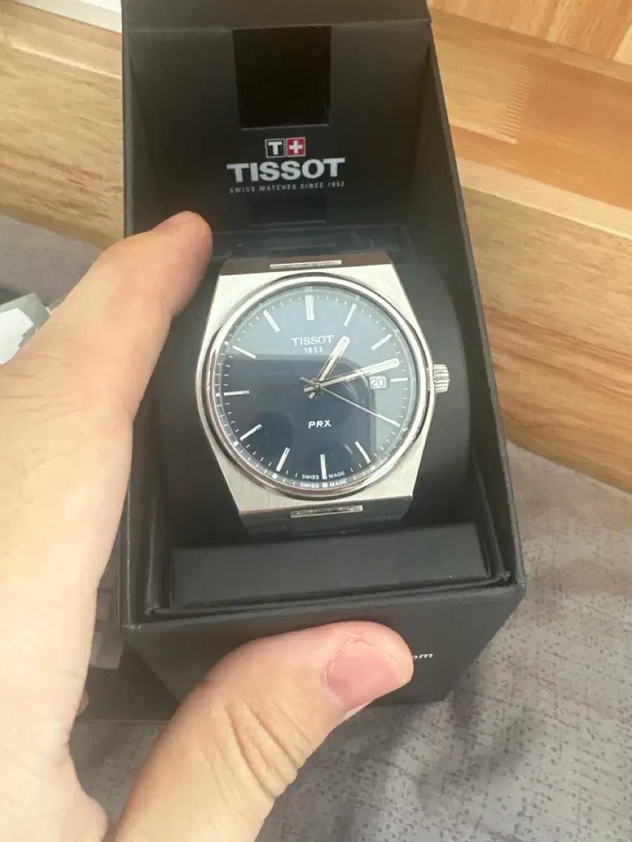 티쏘 PRX 40mm 청판 쿼츠