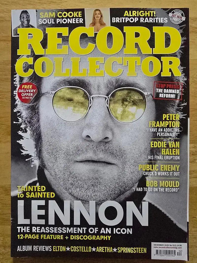 매거진 John Lennon 존 레논 RECORD COLLECTOR