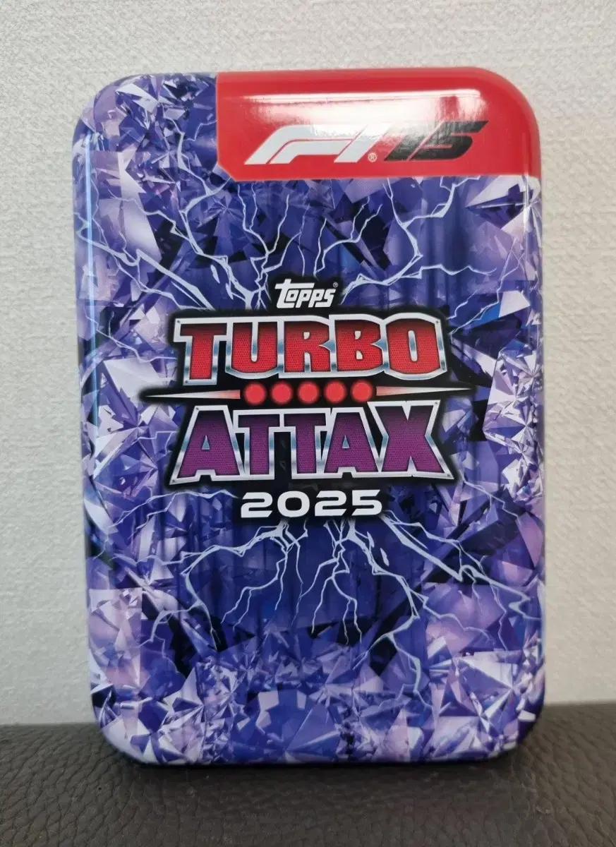 2025 F1 탑스 터보 어택 틴케이스 카드