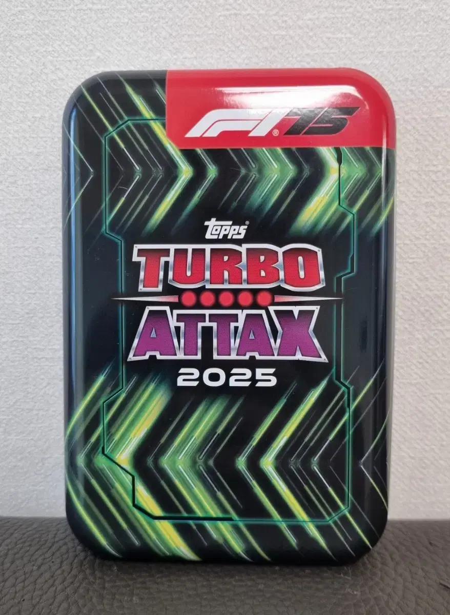 2025 F1 탑스 터보 어택 틴케이스 카드