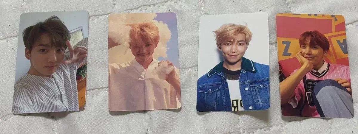 방탄 럽셀 포카 정국 남준 제이홉 포카 bts