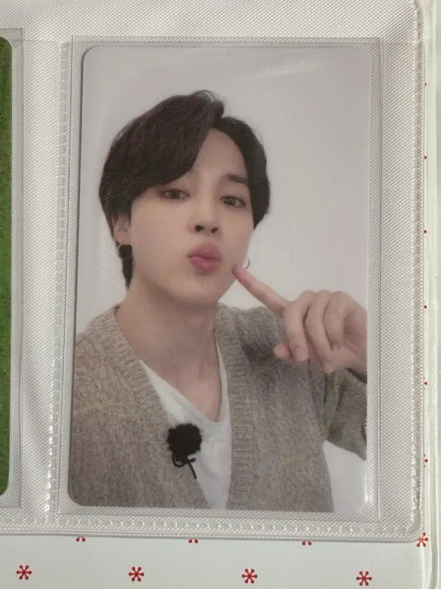 방탄 지민 하이브 미공포 포카 jimin bts 하이브 인사이트