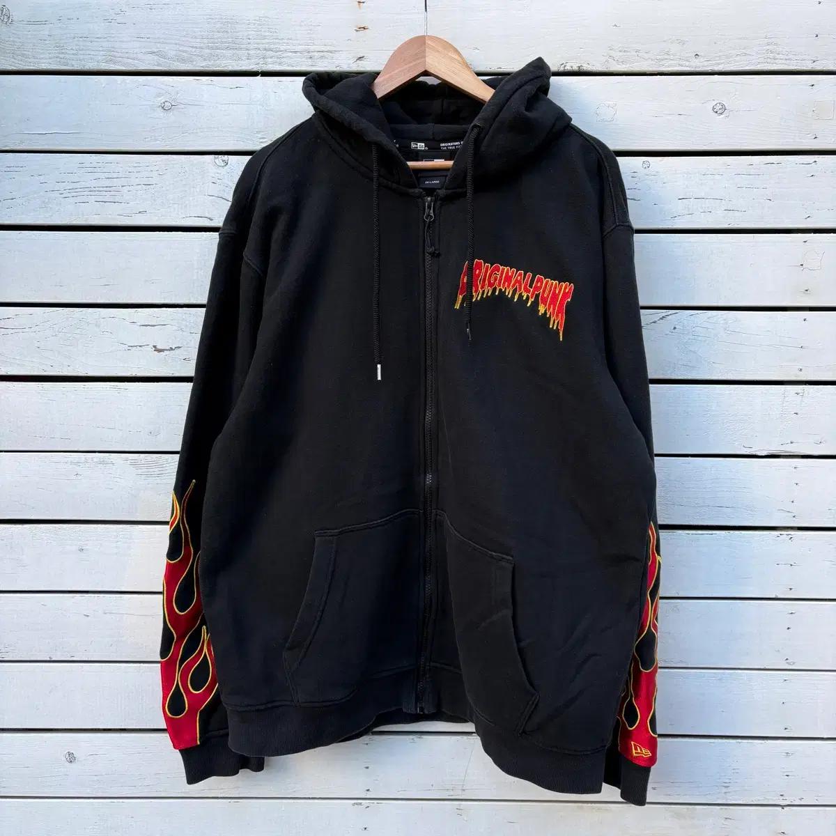 New Era 뉴에라 오리지널 펑크 후드집업