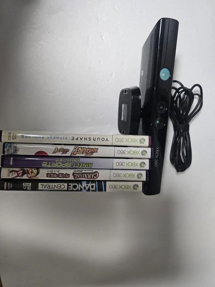 XBOX360 엑박360  키넥트카메라 키넥트게임 5장일괄
