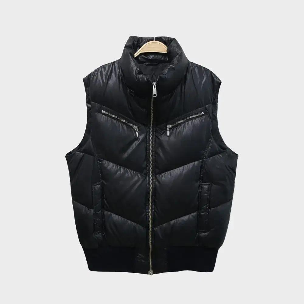 PAZZO DENIM STORE Black 패딩 조끼