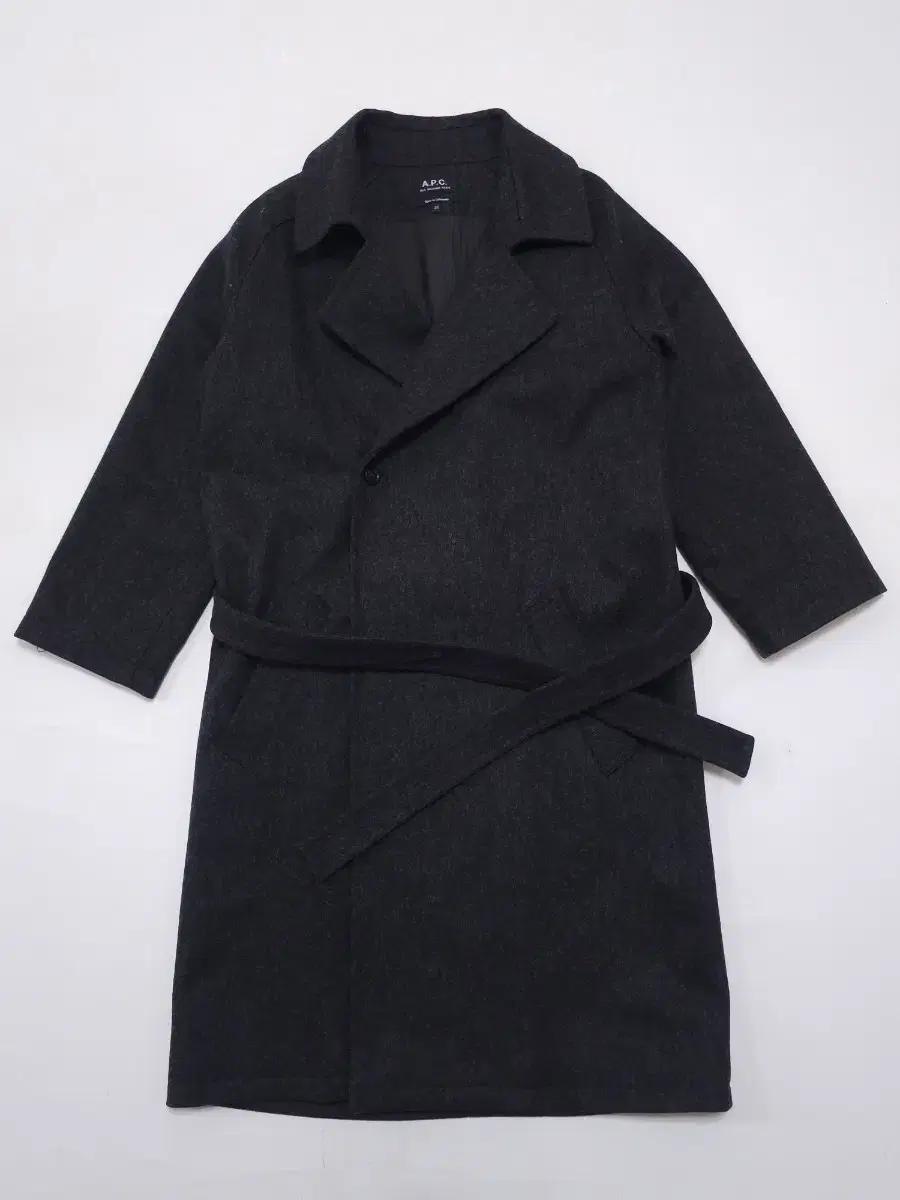 A.P.C. 아페쎄 벨티드 울 캐시미어 코트