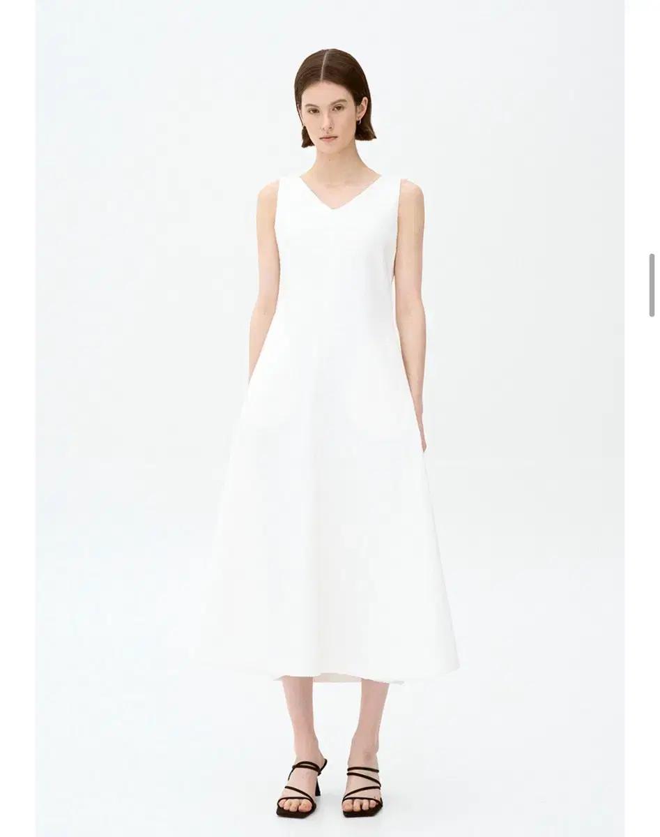 아르카익 jacquard dress _ivory