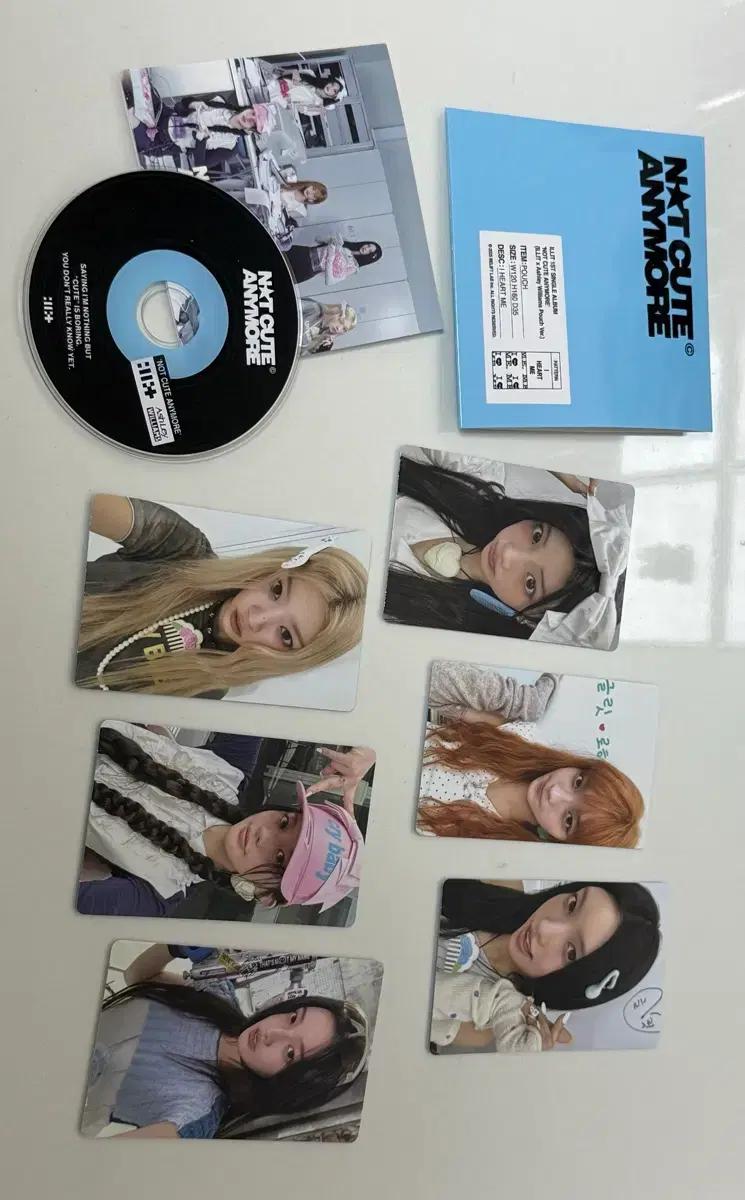 아일릿 낫큐트애니모어 파우치 포카 cd