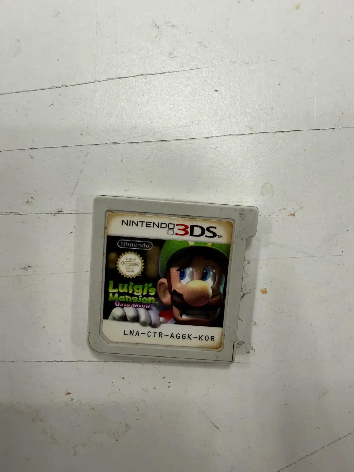 닌텐도3DS 루이지맨션다크문 알칩