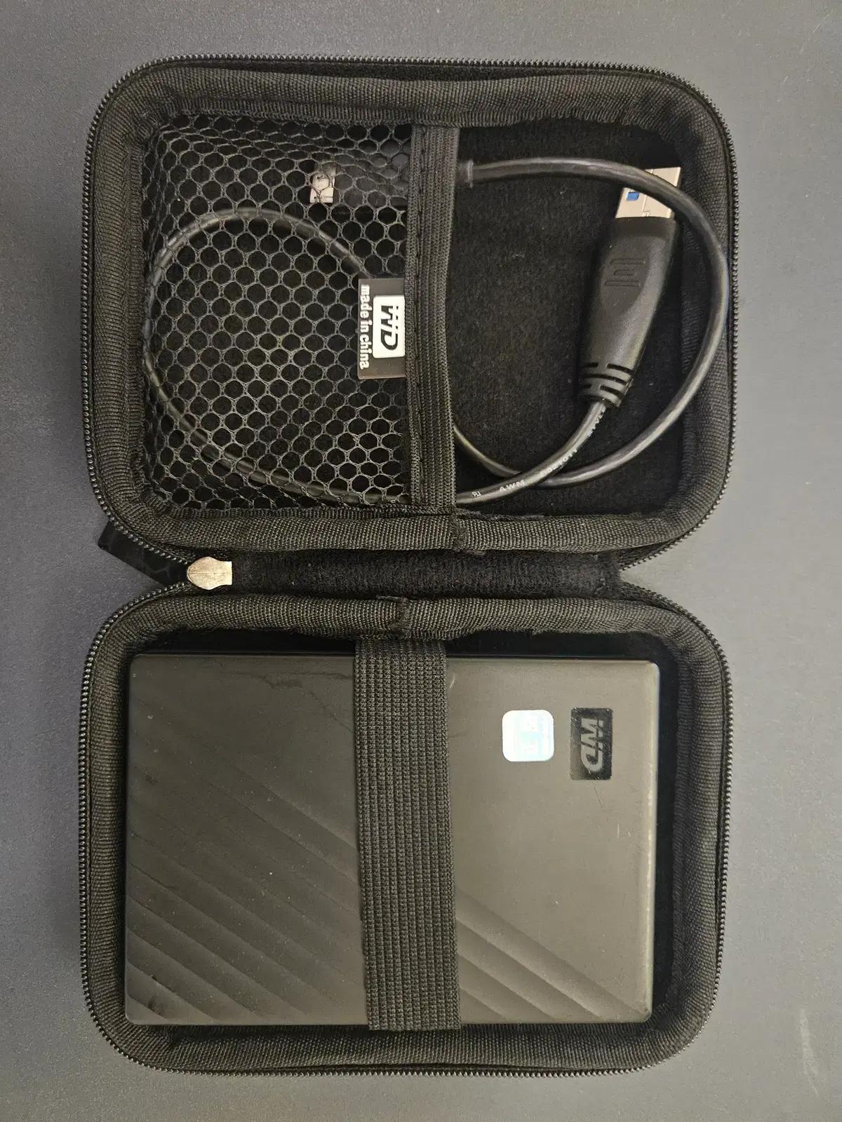 WD Passport 외장하드 5T