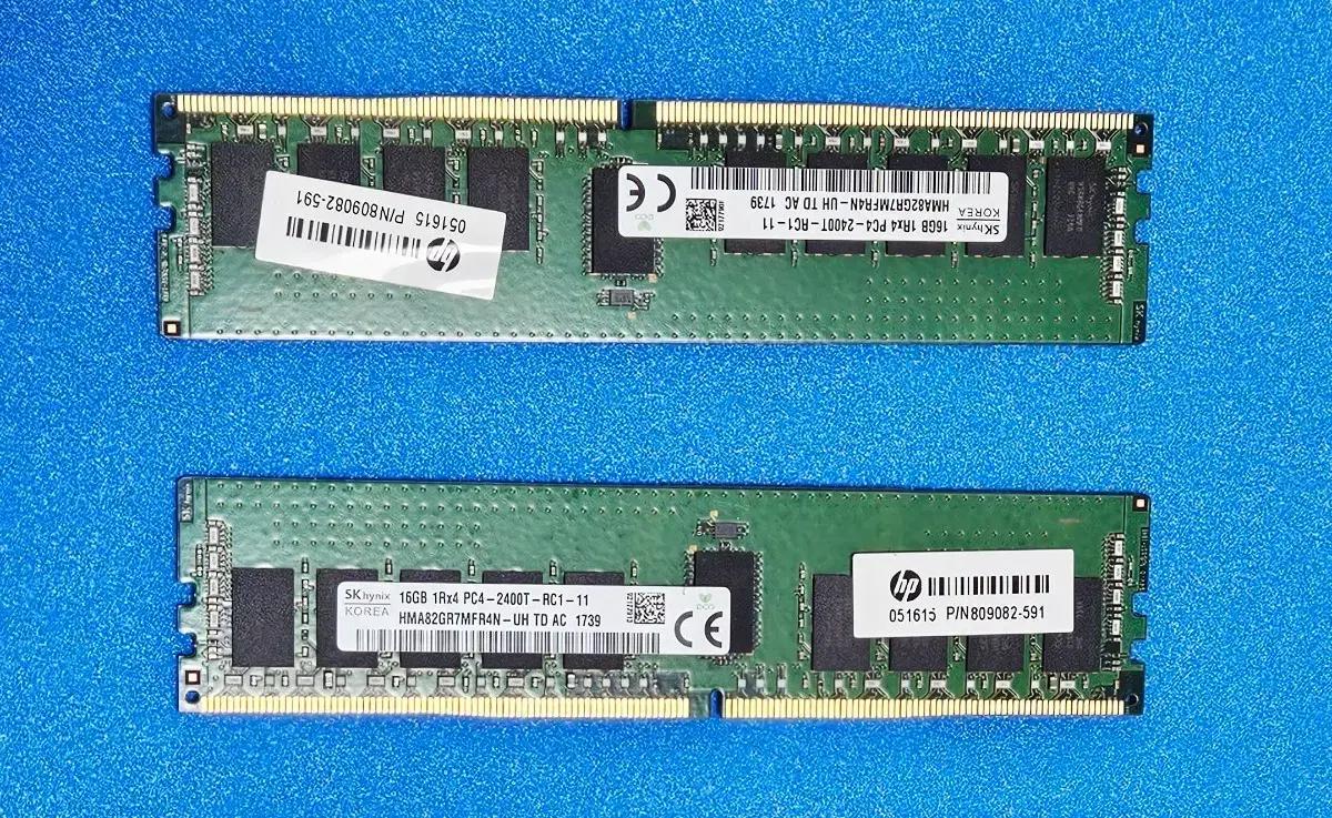 SK하이닉스 DDR4-2400(1200MHz) ECC 32GB 팝니다