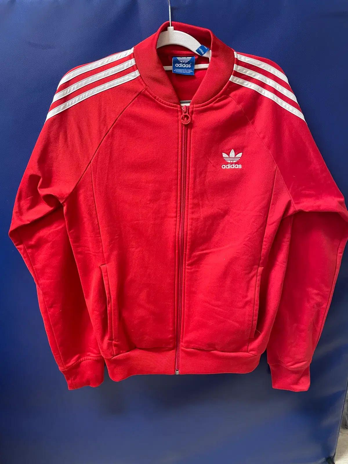 adidas 아디다스 슈퍼스타 져지 빨강 사이즈 100