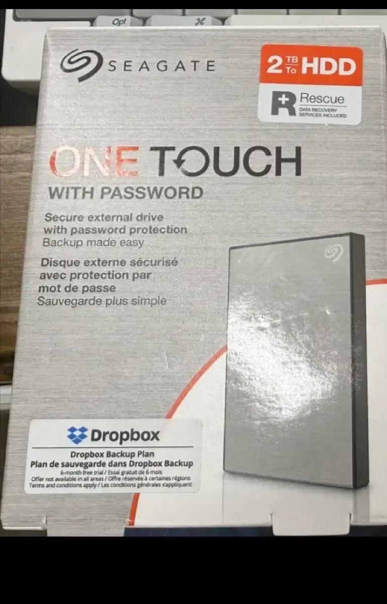 씨게이트 One Touch 2TB 외장하드 2개