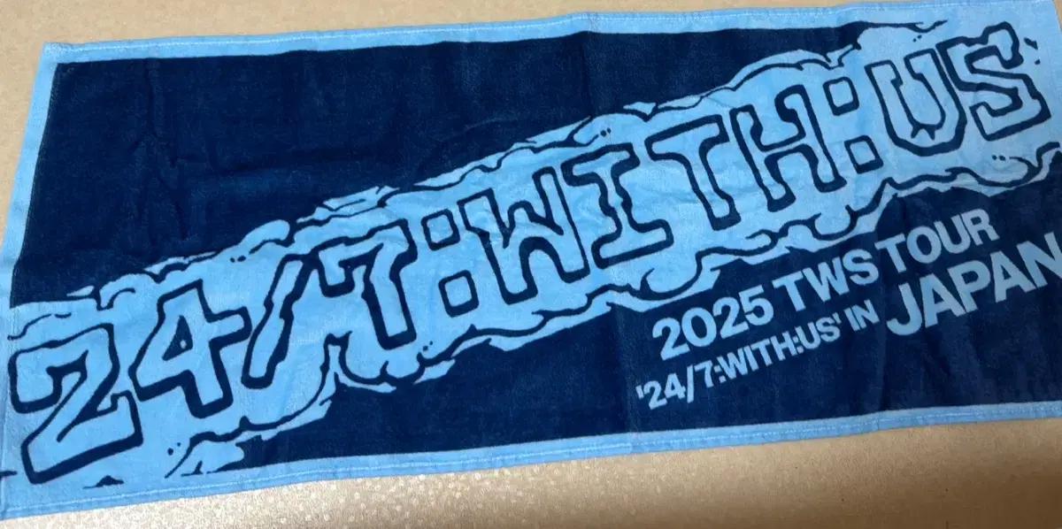 TWS 투어스 재팬 JAPAN TOUR 타올 슬로건 수건 slogan