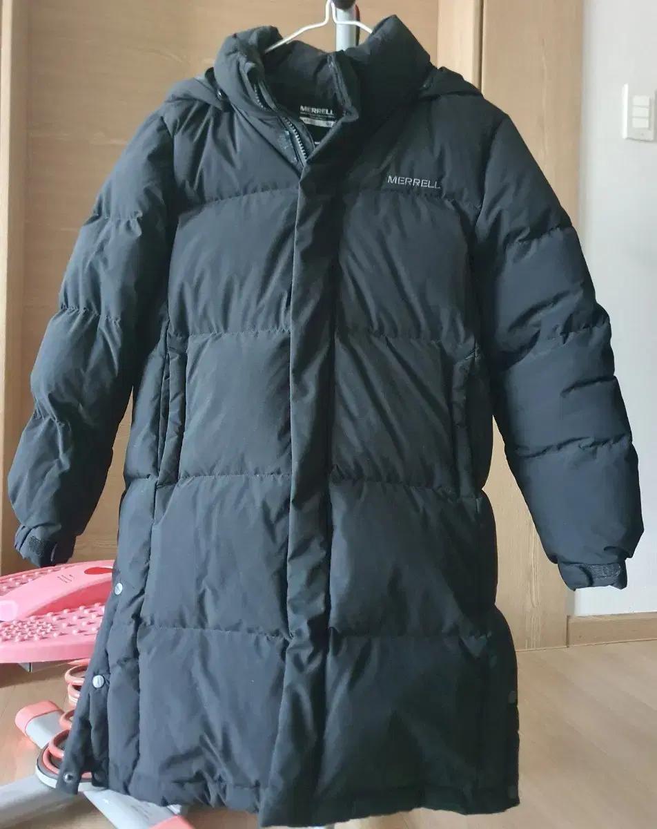 메렐 MERRELL 블랙 롱패딩 아동 140 사이즈