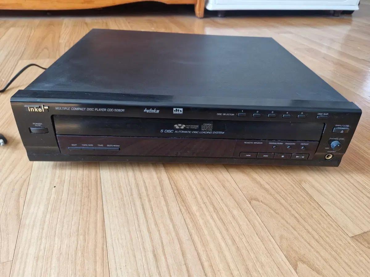 INKEL 인켈 CDC-5080R 멀티플 디스크 플레이어 (고장)
