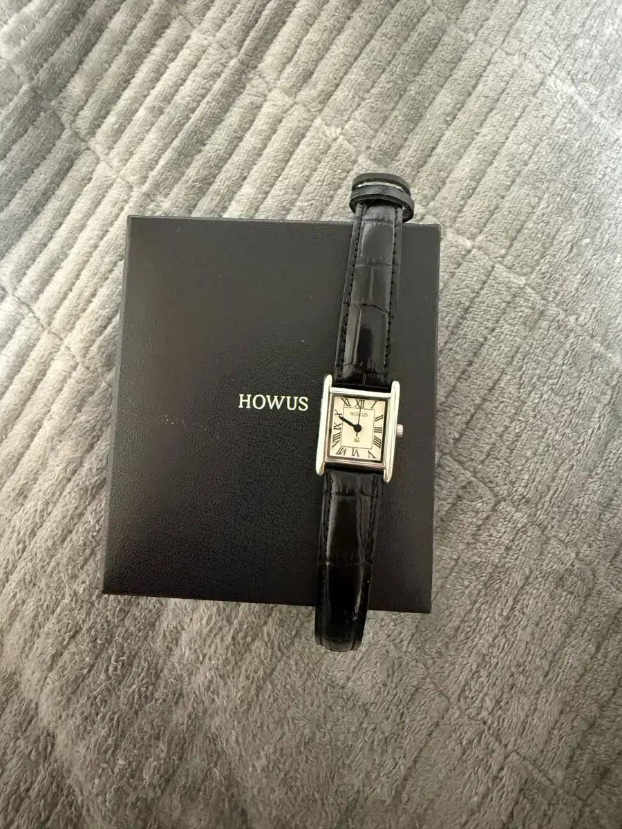 HOWUS 호어스 사각 가죽 시계