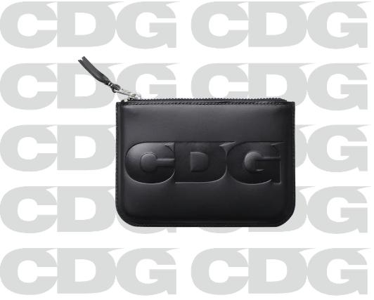 [해외] 꼼데가르송 CDG 엠보시드 로고 월렛 지갑