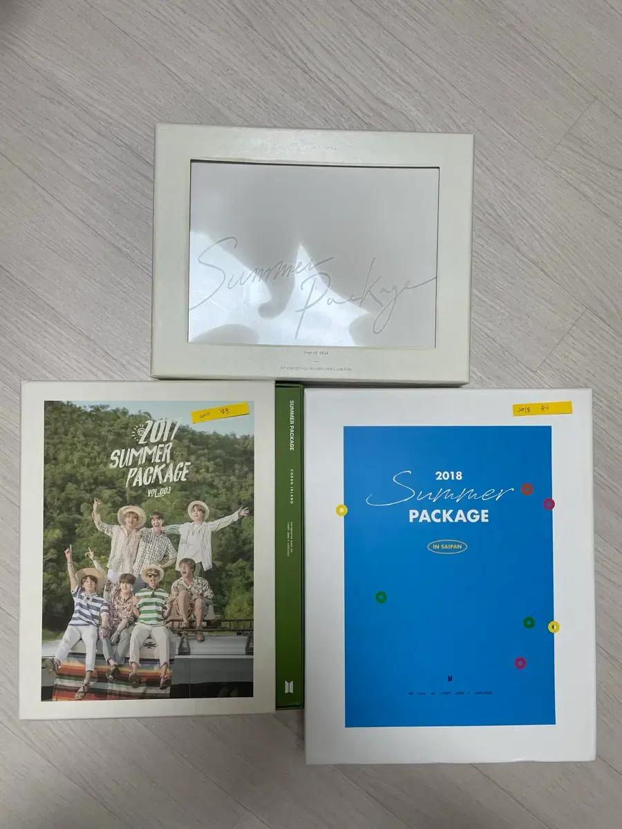 방탄소년단 썸머패키지, NOW3, WINGS 컨셉 북