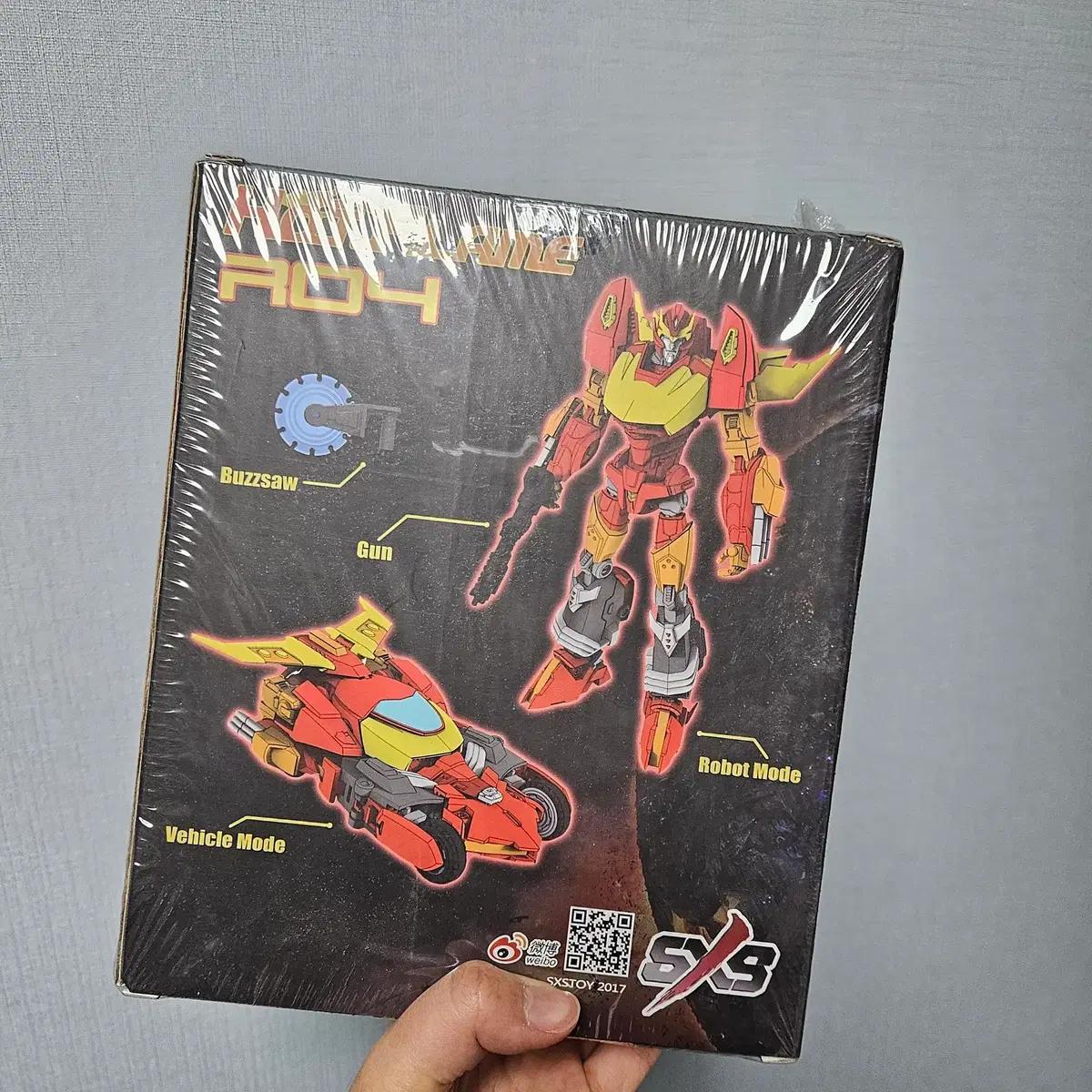 미개봉) idw버전 로디머스(SXS Toys hotflame R-04 )