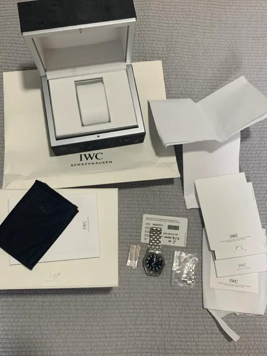 IWC 마크18 검판 브레이슬릿
