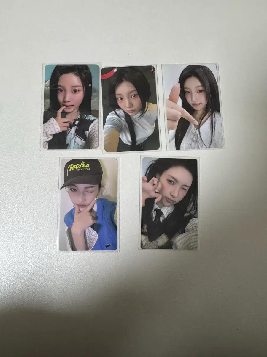 아일릿 포카 일괄 판매해요