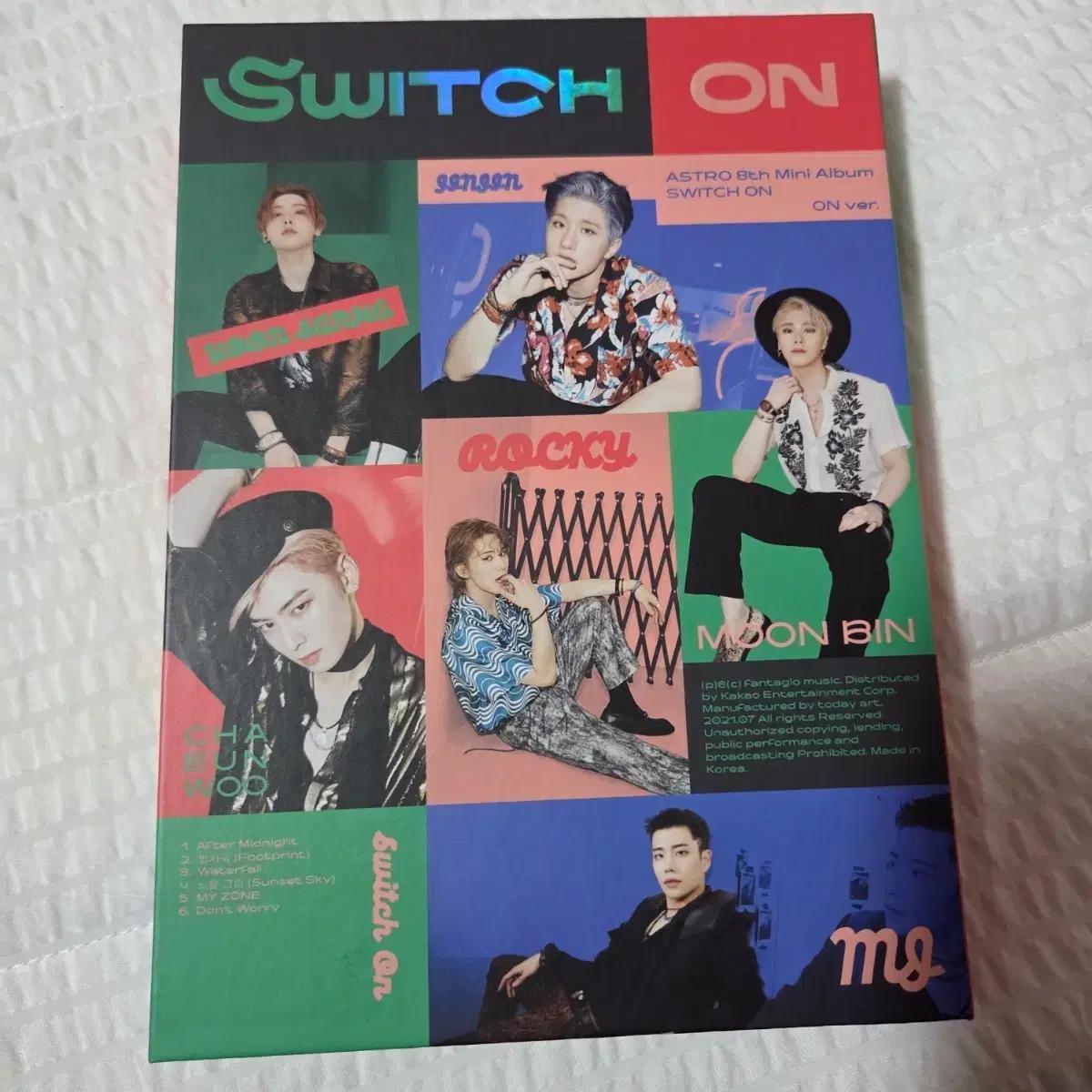 아스트로 Switch On 앨범 ON 버전