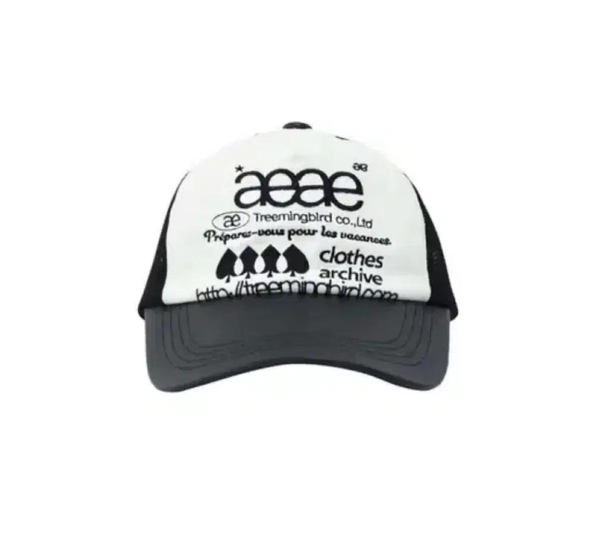 트리밍버드 & aeae 메쉬 레더 모자 볼캡