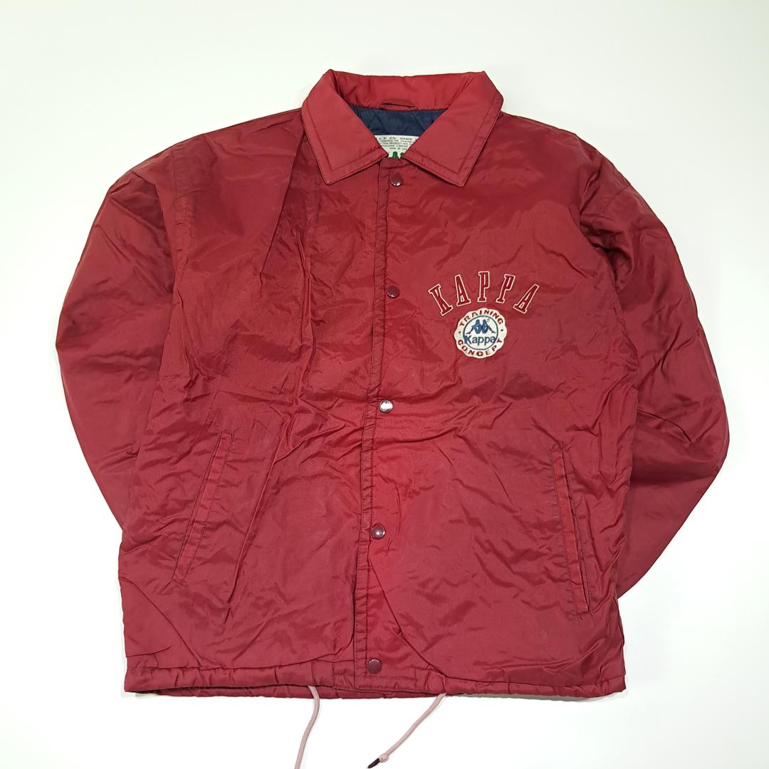 CL400 L 카파 90s 나일론 퀼팅안감 버건디 코치 자켓 아우터