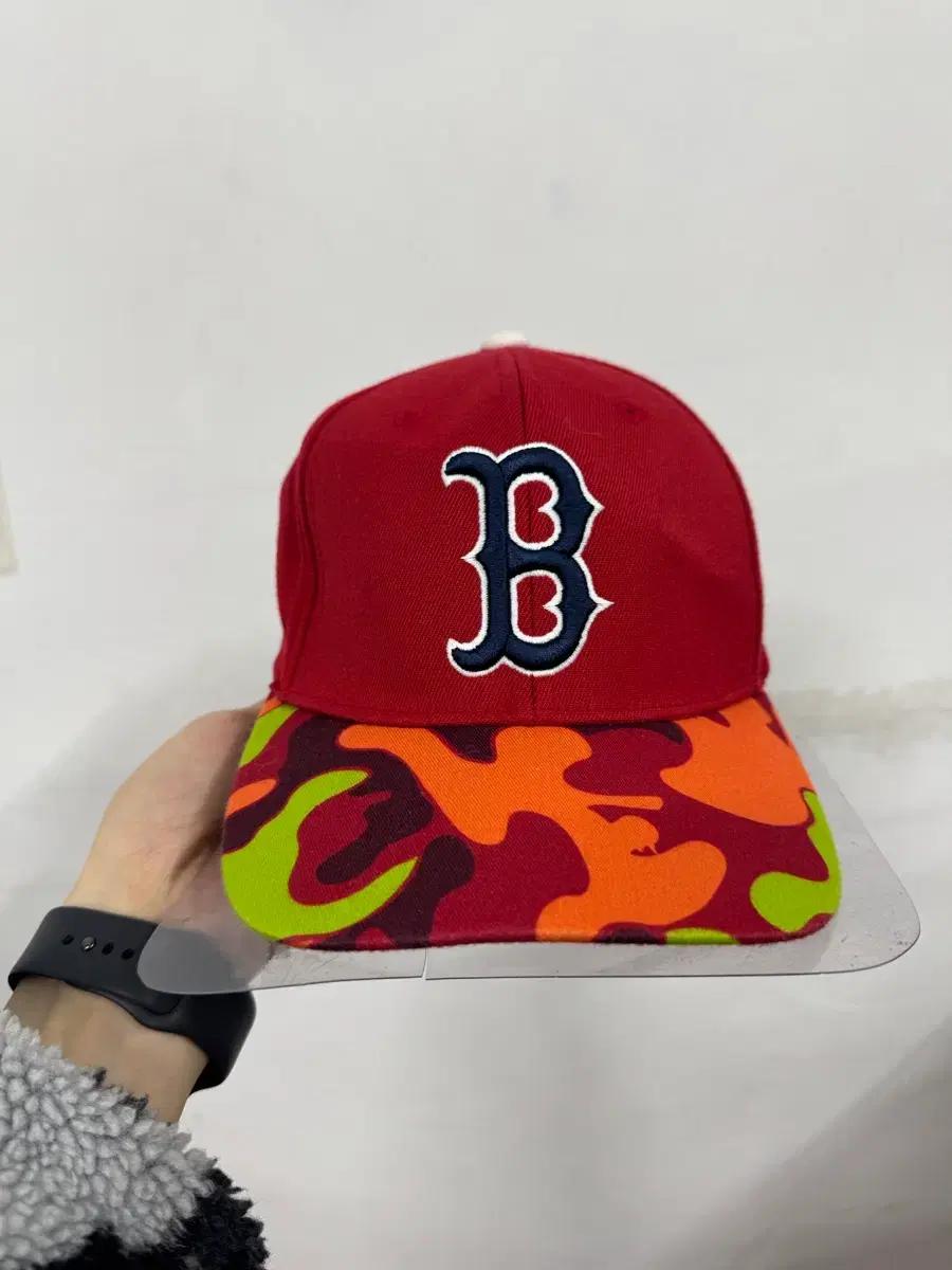 MLB 보스턴 레드삭스 카모 볼캡