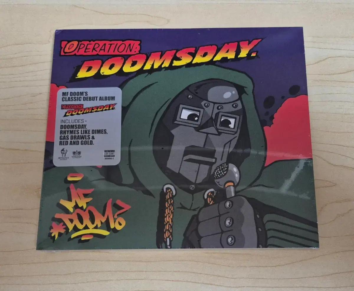 mf doom doomsday cd 미개봉