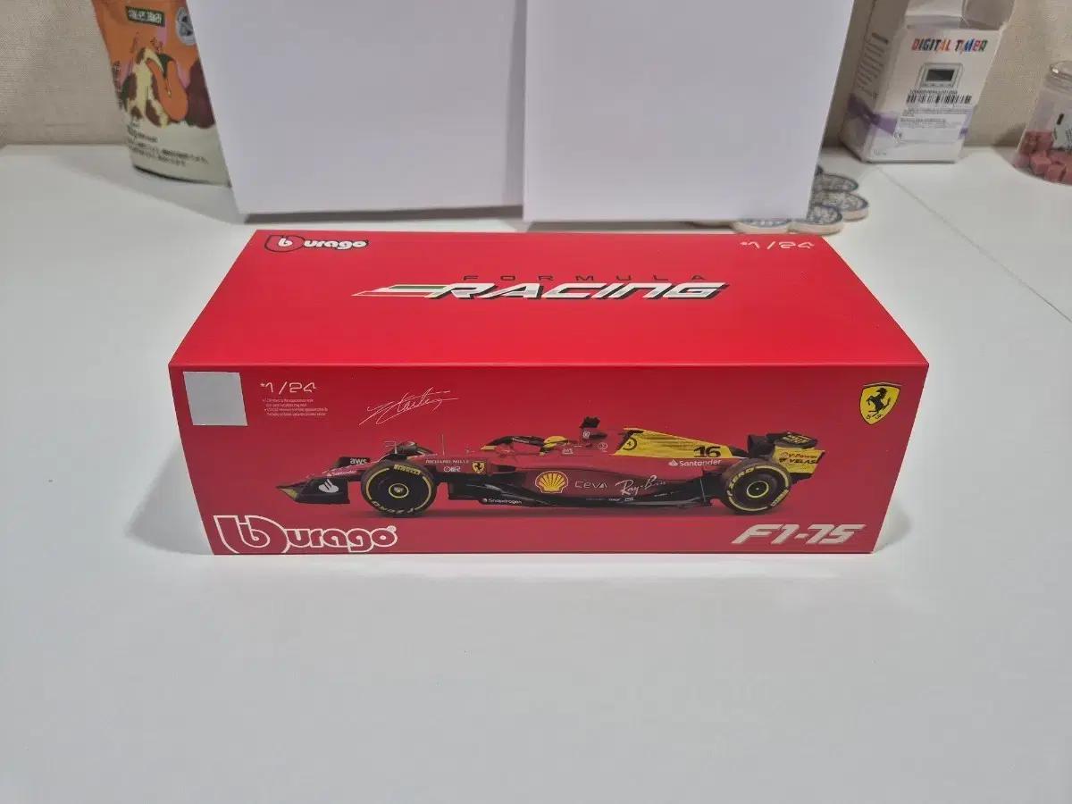 부라고 페라리 F1 SF22(F1-75) 샤를 르끌레르 다이캐스트