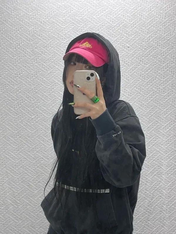 아디다스 Y2K 레트로 00's 핫핑크 볼캡 C08635