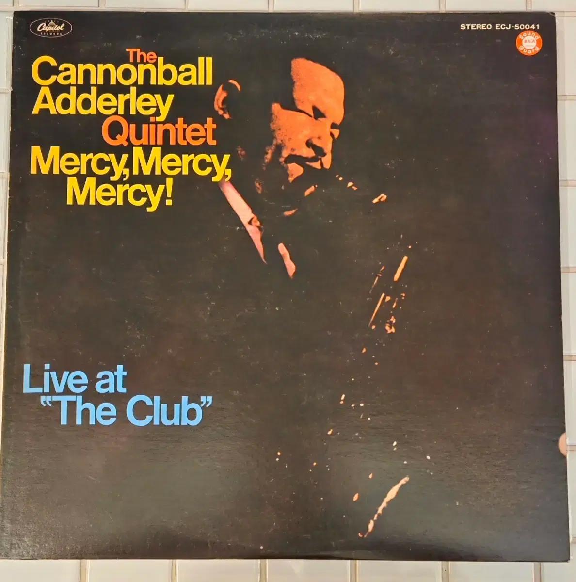 재즈명반 Cannonball Adderley Mercy x3 일본반 LP