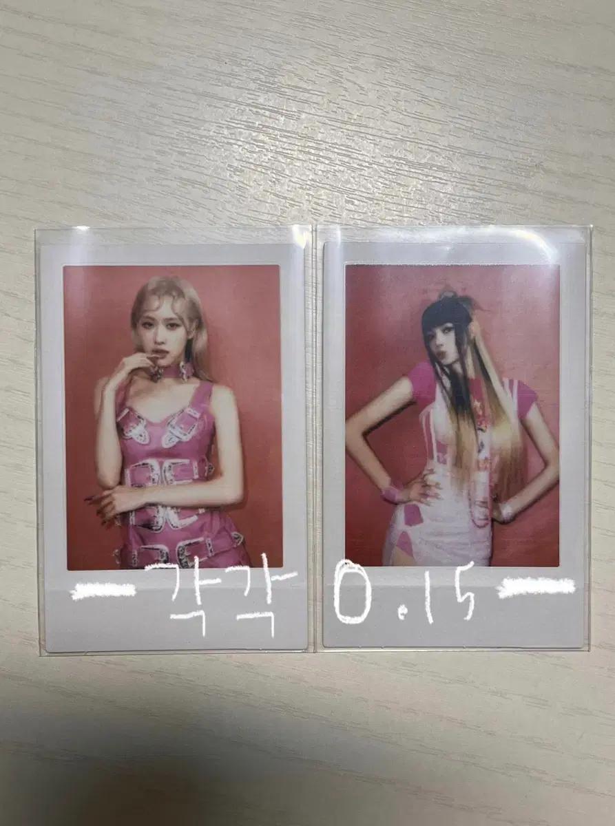 급처) 블랙핑크 로제, 리사 포카+포스터