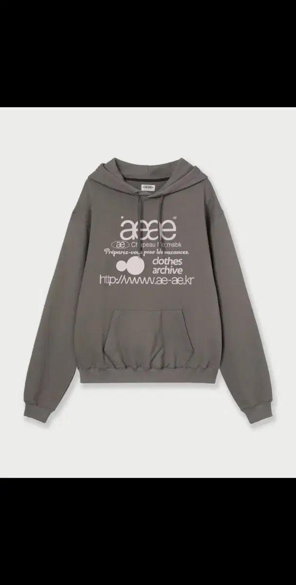 aeae WEB LOGO LOOSED HOODIE 웹 로고 후드티 토프