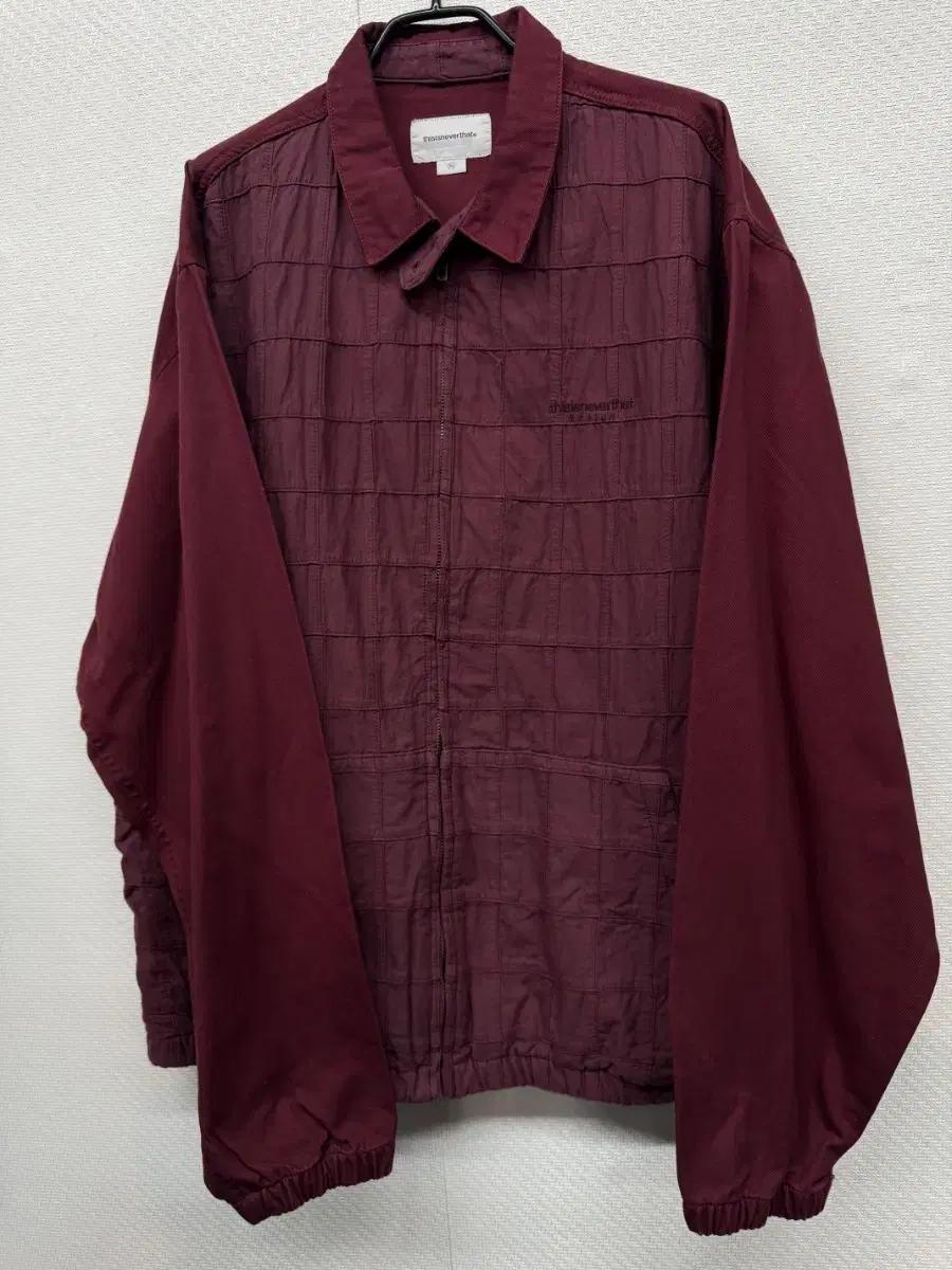 디스이즈네버댓 와인색 퀄팅 워크 자켓 XL(2XL)