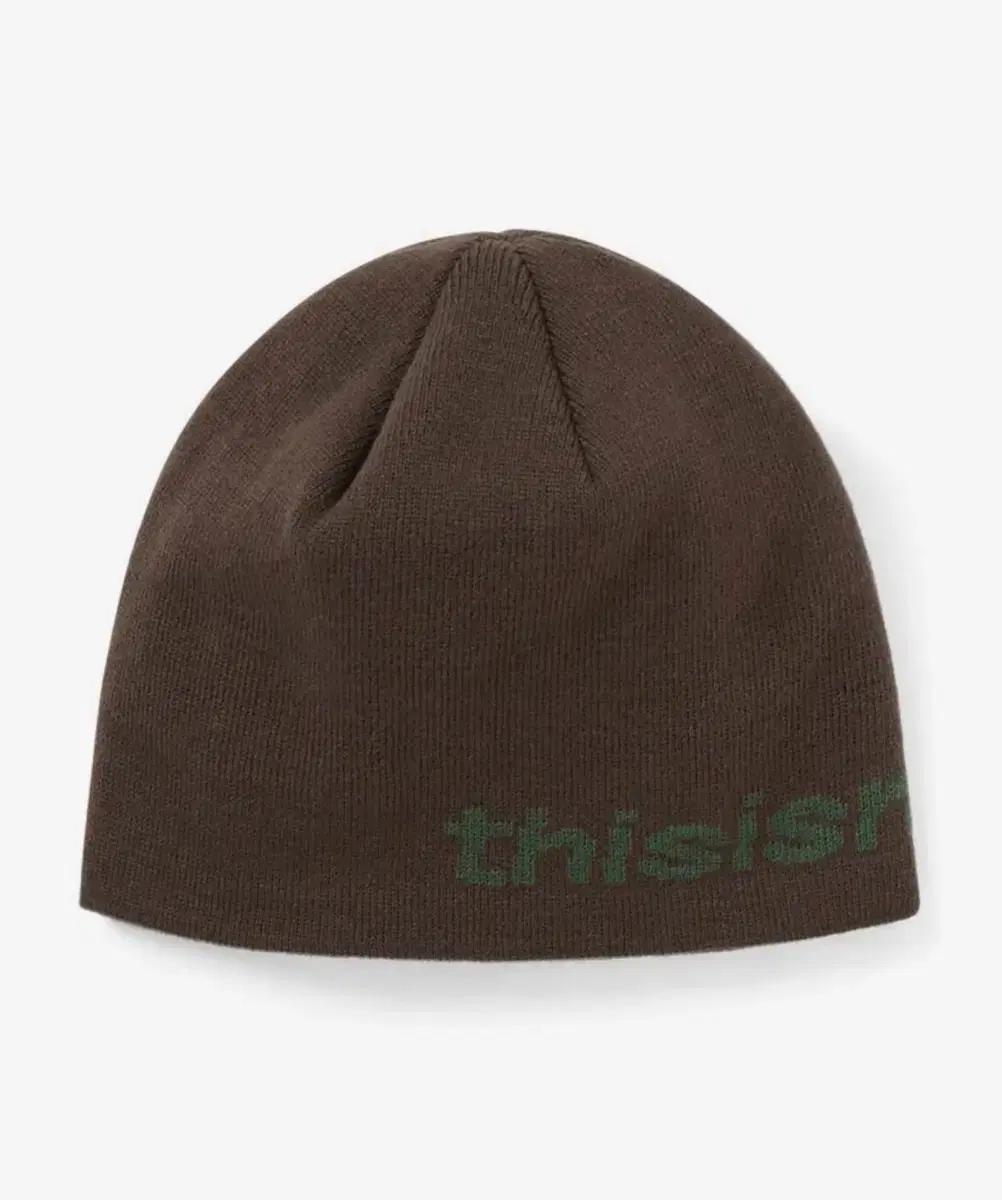[새상품]디스이즈네버댓 SP-Logo No Cuff Beanie Brow