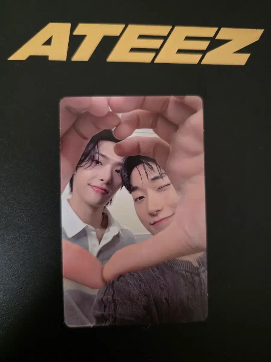 에이티즈 산 민기 유닛포카 ateez san mingi 에잇룸 8room